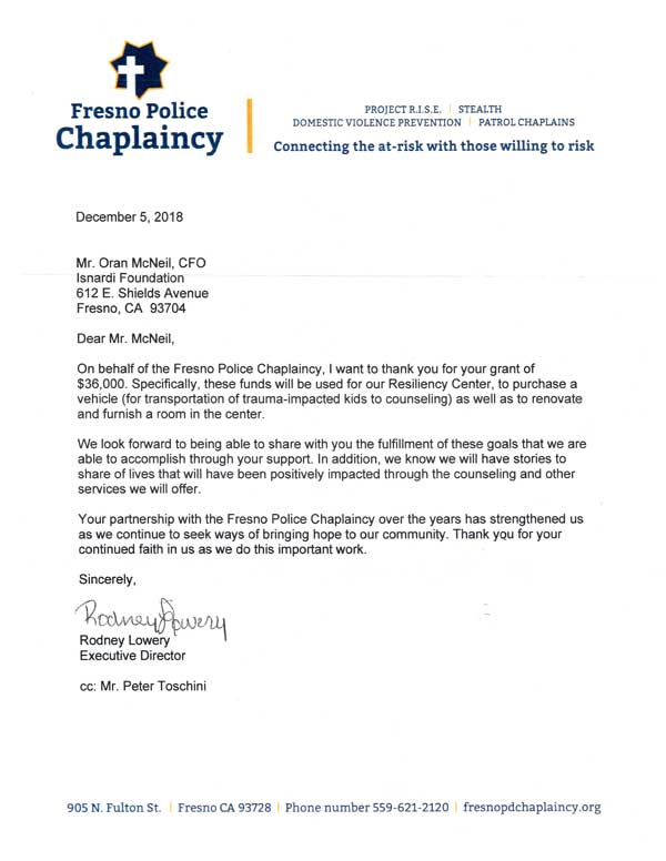 Chaplaincy Resiliency Center